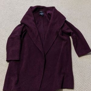 Worn Club Monaco shawl collar coat